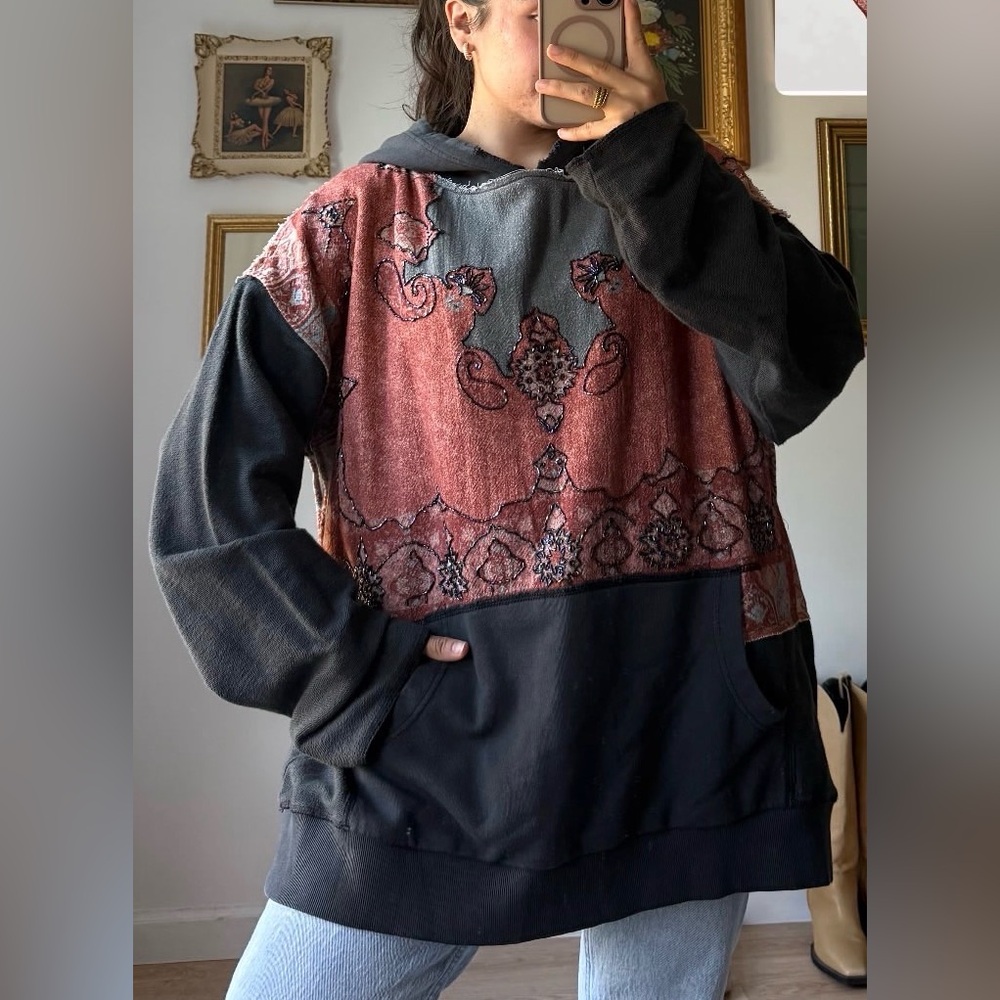 Free people beaded hoodie - Picture 5 of 5